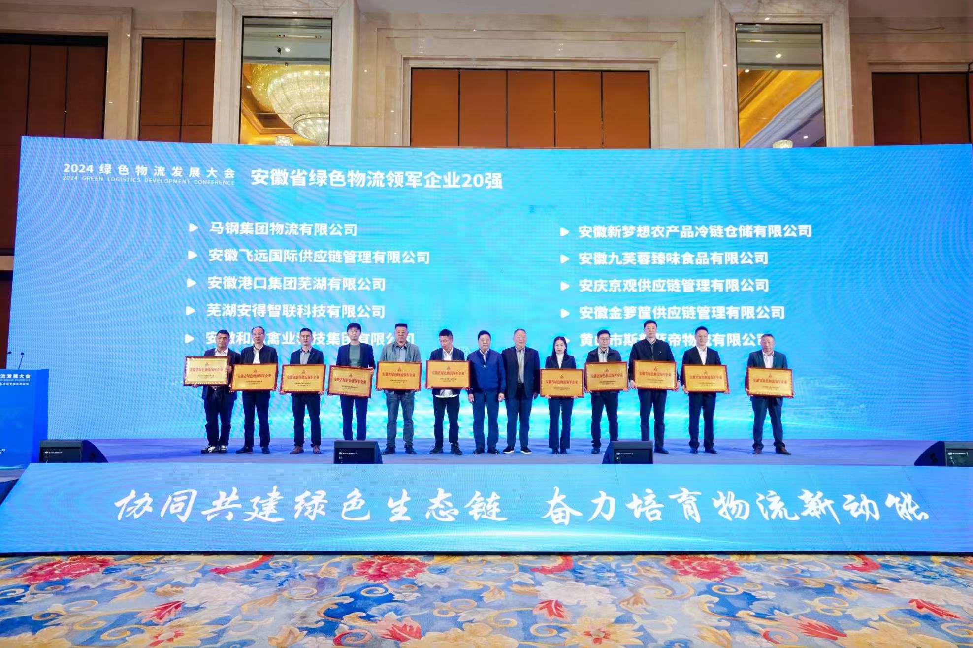 202完美体育官网4绿色物流发展大会在合肥召开(图4)